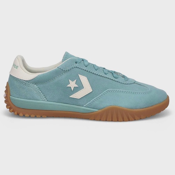 Converse Shoes - Converse Teal Suede Sneakers with White Star